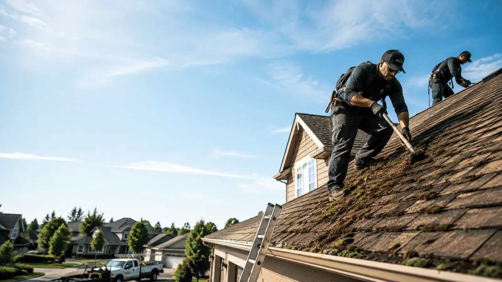 Roof Moss Removal in Stevensville, VA near me